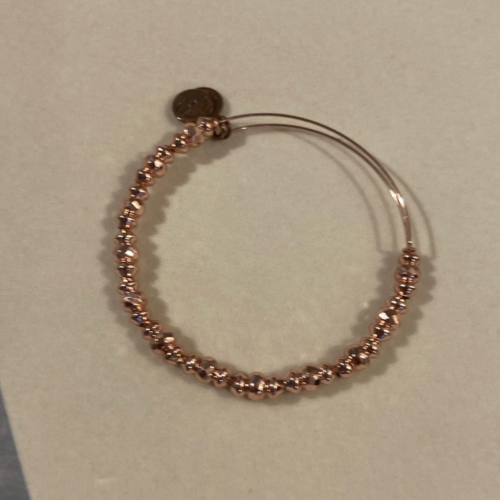 Alex and Ani copper tone bracelet